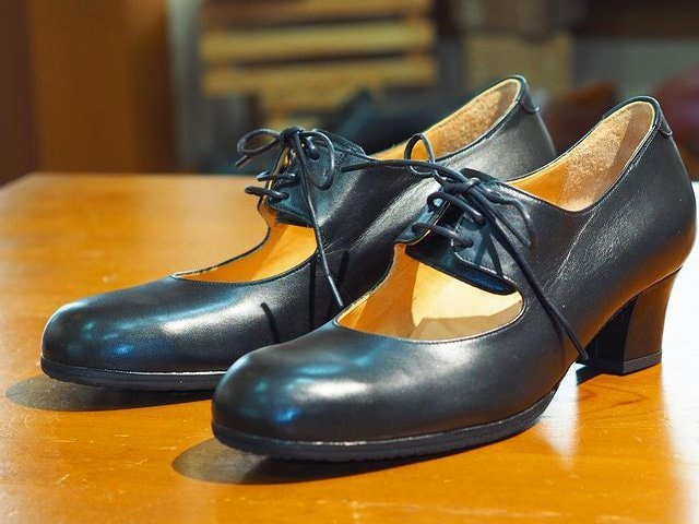 婦人靴の製作例