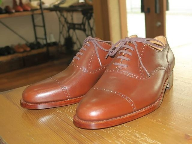 紳士靴の製作例